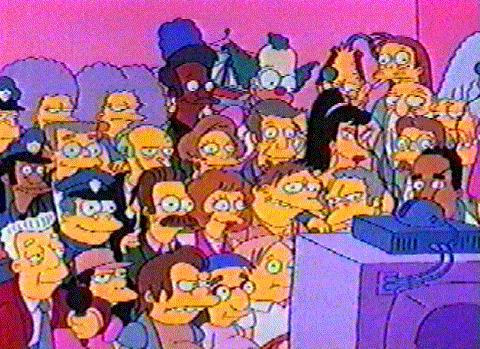 everyone in front of tv